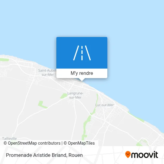 Promenade Aristide Briand plan