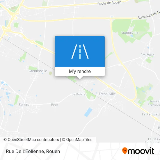 Rue De L'Éolienne plan