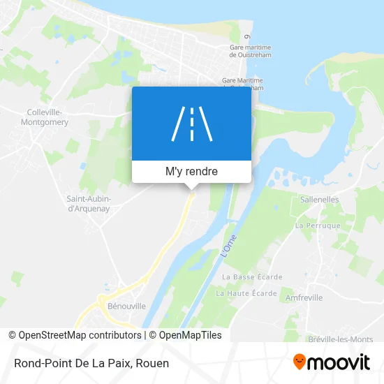 Rond-Point De La Paix plan