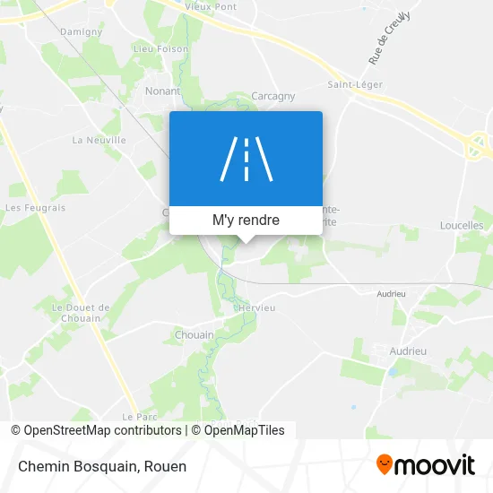 Chemin Bosquain plan