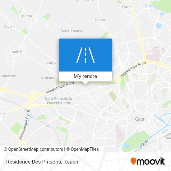 Résidence Des Pinsons plan