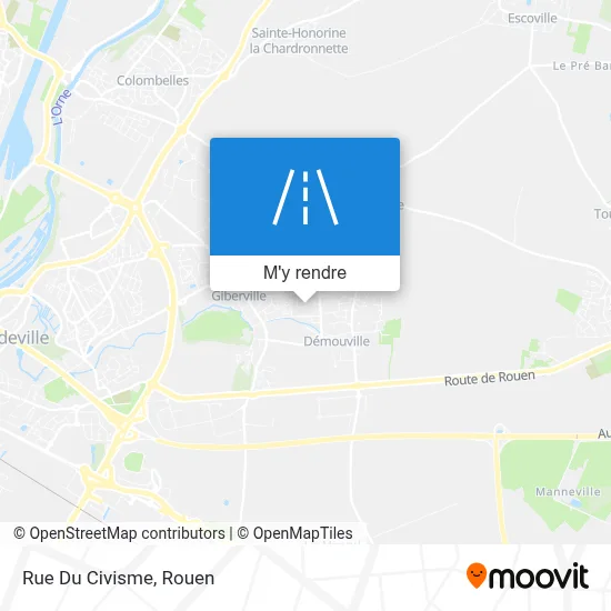 Rue Du Civisme plan