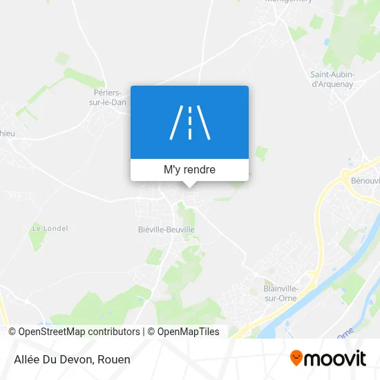 Allée Du Devon plan