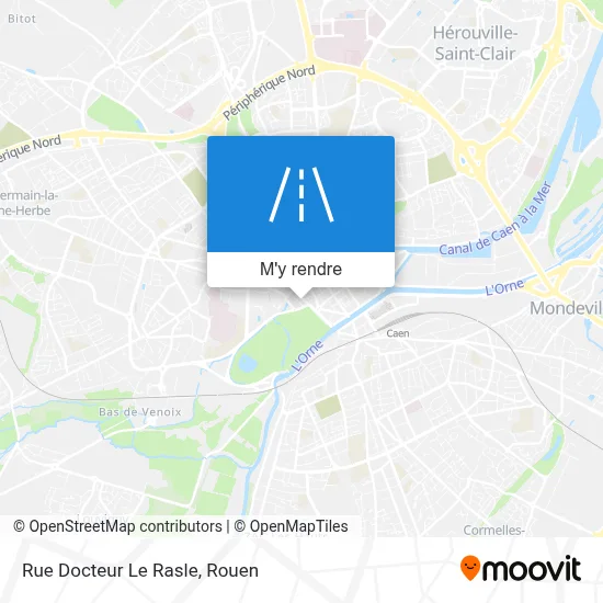 Rue Docteur Le Rasle plan