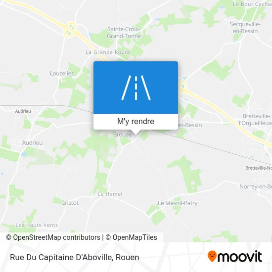 Rue Du Capitaine D'Aboville plan