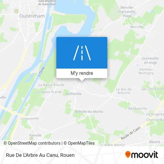Rue De L'Arbre Au Canu plan