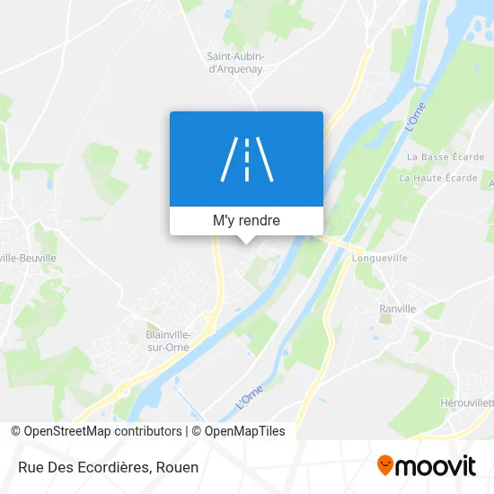 Rue Des Ecordières plan