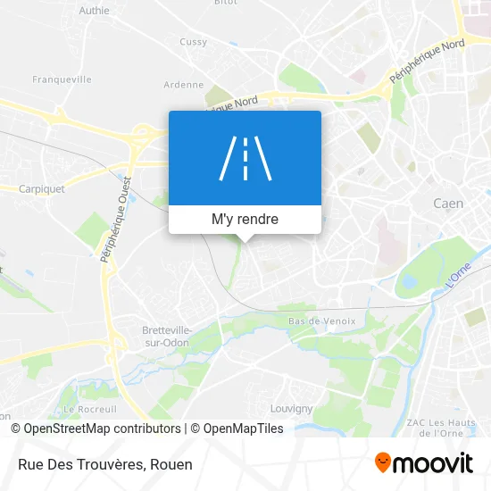 Rue Des Trouvères plan