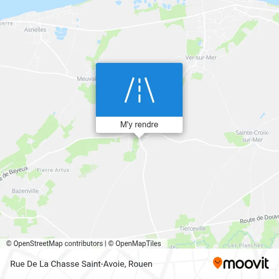 Rue De La Chasse Saint-Avoie plan