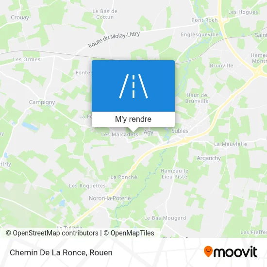 Chemin De La Ronce plan
