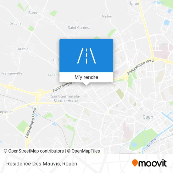 Résidence Des Mauvis plan