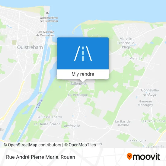 Rue André Pierre Marie plan