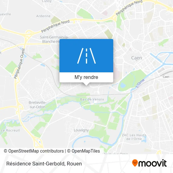Résidence Saint-Gerbold plan
