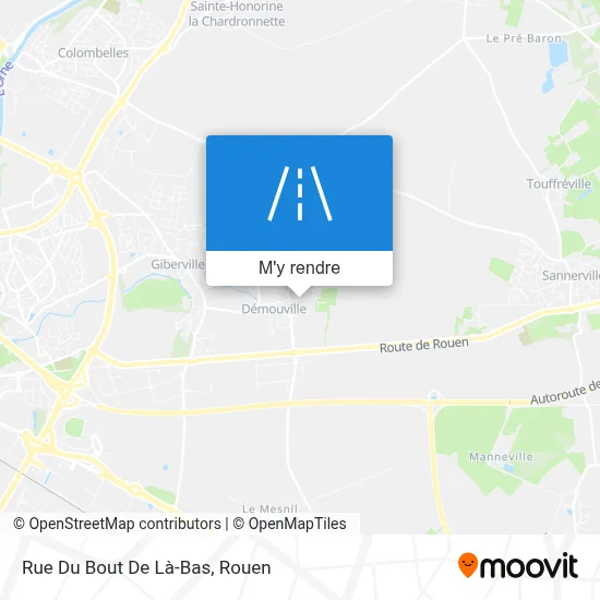 Rue Du Bout De Là-Bas plan