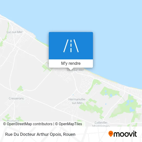 Rue Du Docteur Arthur Opois plan