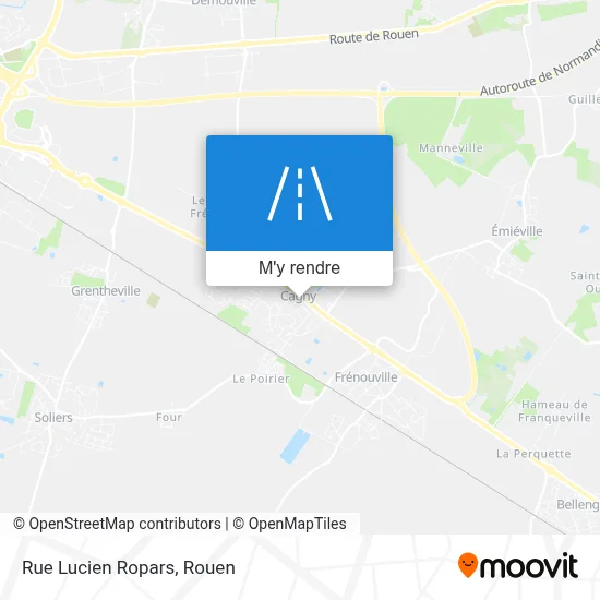 Rue Lucien Ropars plan
