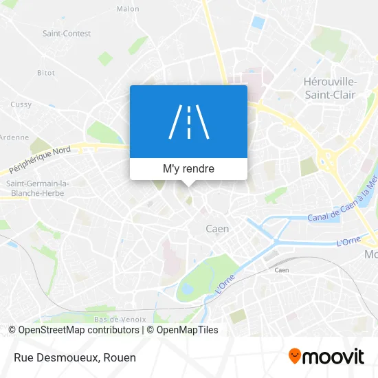 Rue Desmoueux plan