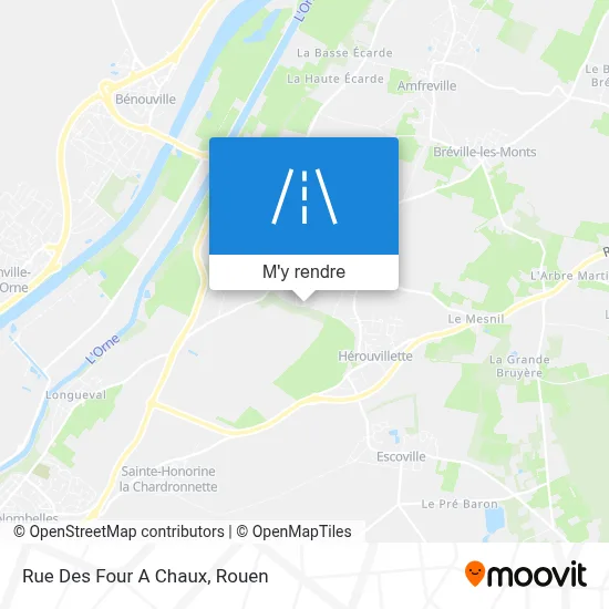 Rue Des Four A Chaux plan