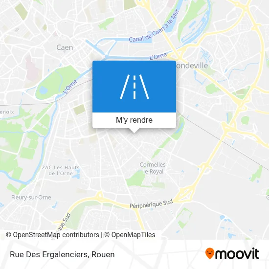 Rue Des Ergalenciers plan