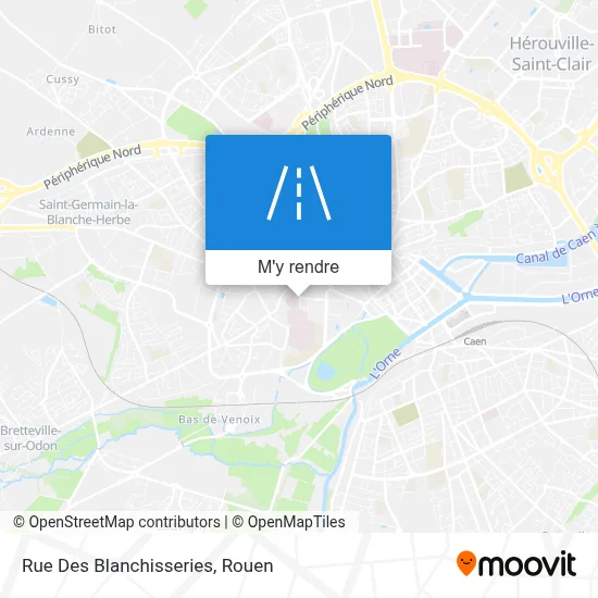 Rue Des Blanchisseries plan