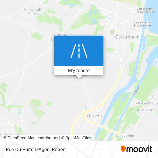 Rue Du Puits D'Agen plan