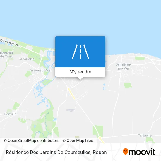 Résidence Des Jardins De Courseulles plan