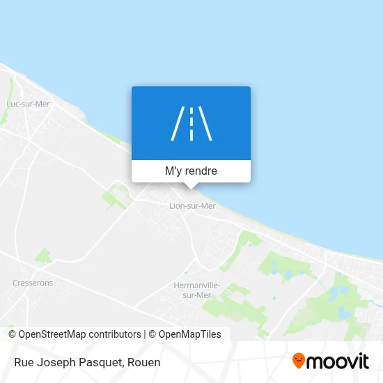 Rue Joseph Pasquet plan