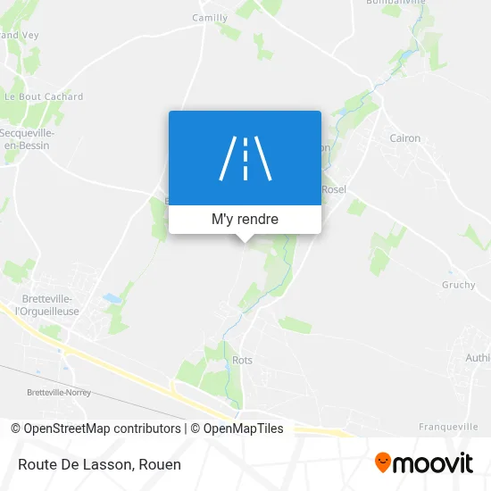 Route De Lasson plan