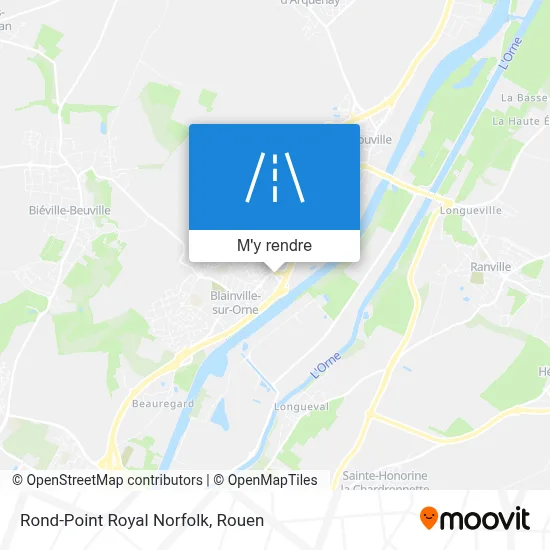 Rond-Point Royal Norfolk plan