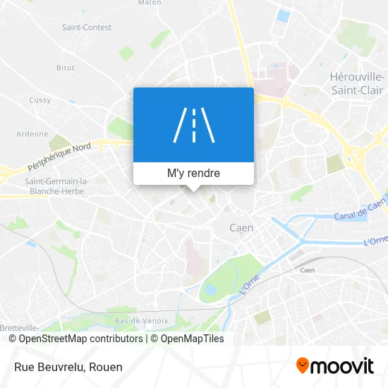 Rue Beuvrelu plan