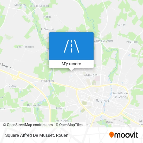Square Alfred De Musset plan