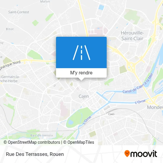 Rue Des Terrasses plan