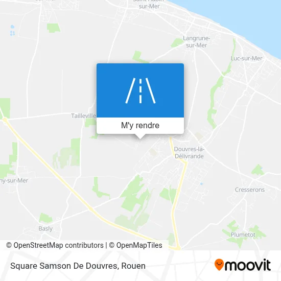 Square Samson De Douvres plan