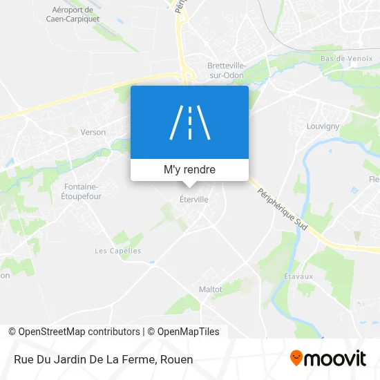 Rue Du Jardin De La Ferme plan