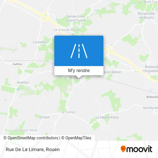 Rue De La Limare plan
