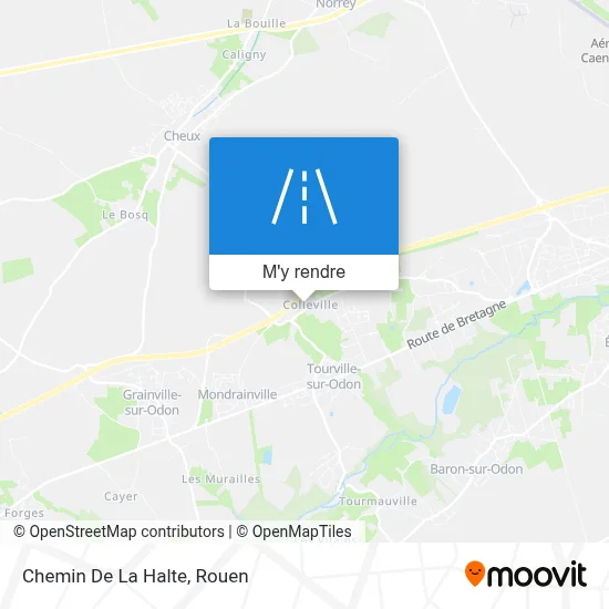 Chemin De La Halte plan