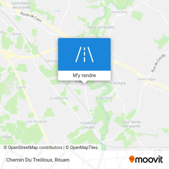 Chemin Du Treilloux plan
