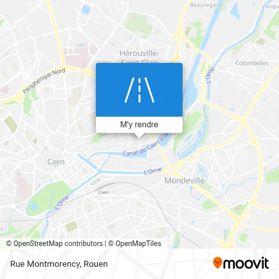 Rue Montmorency plan