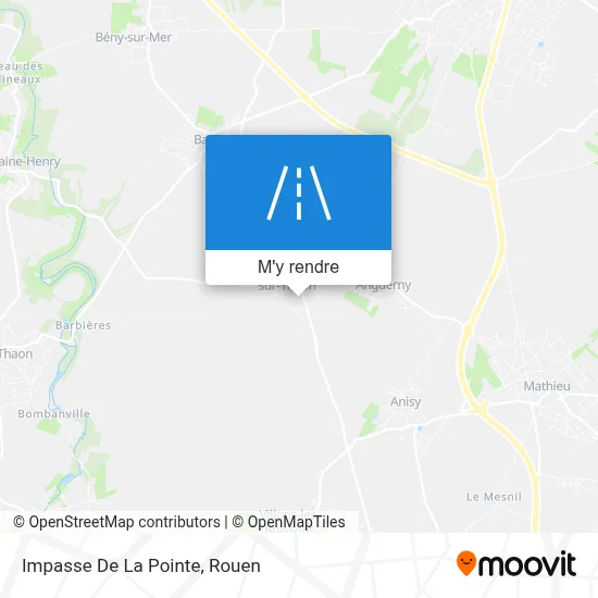 Impasse De La Pointe plan