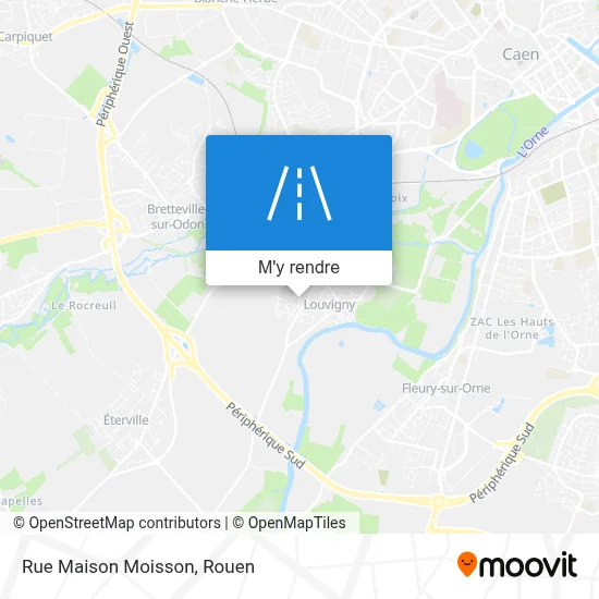 Rue Maison Moisson plan