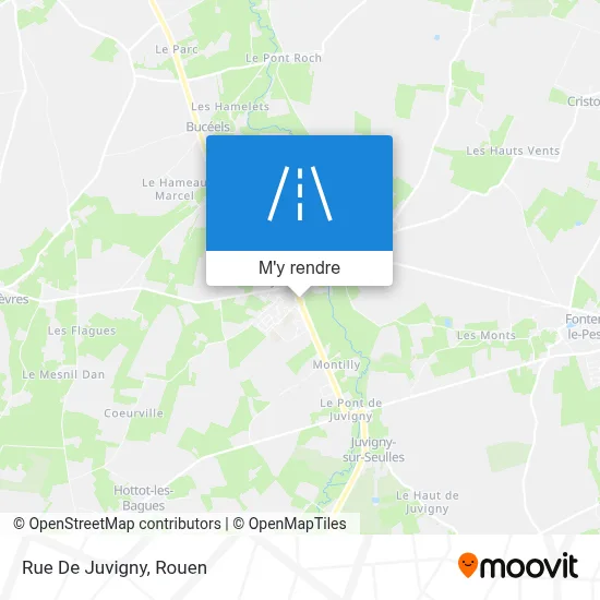 Rue De Juvigny plan