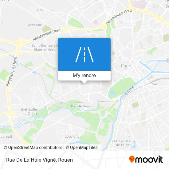 Rue De La Haie Vigné plan
