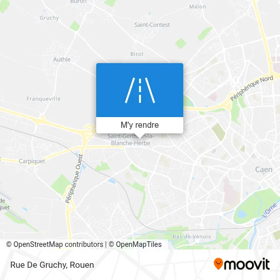 Rue De Gruchy plan
