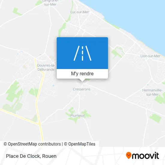 Place De Clock plan