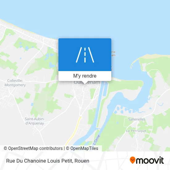 Rue Du Chanoine Louis Petit plan