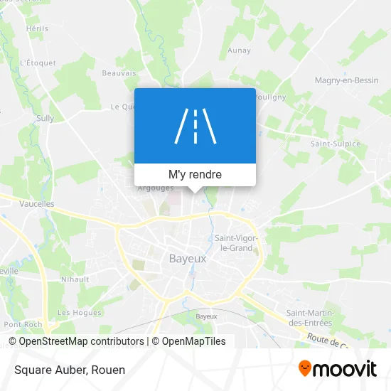 Square Auber plan