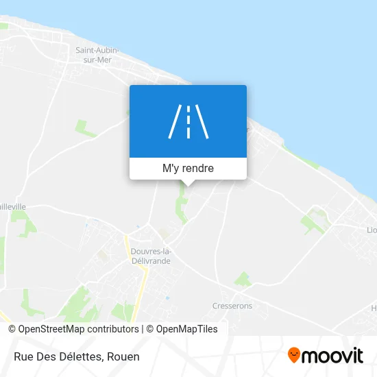 Rue Des Délettes plan