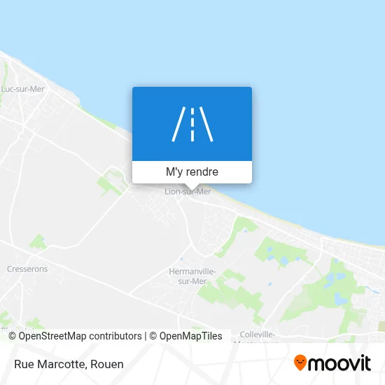 Rue Marcotte plan