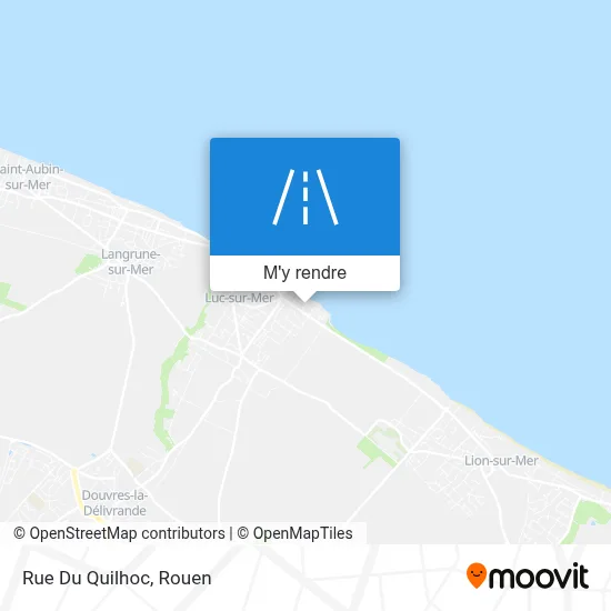 Rue Du Quilhoc plan
