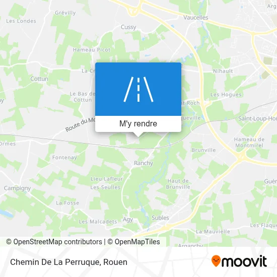 Chemin De La Perruque plan